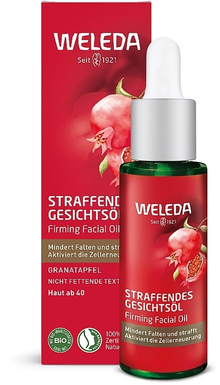 Weleda Гранатовое масло-бустер для лица Firming Facial Oil - фото N1