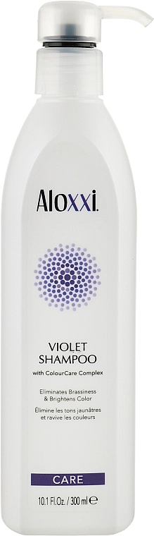 Aloxxi Фиолетовый шампунь против желтизны Violet Shampoo - фото N1