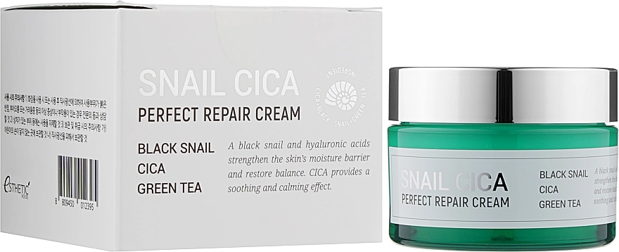 Esthetic House Крем для обличчя Snail Cica Perfect Repair Cream - фото N2