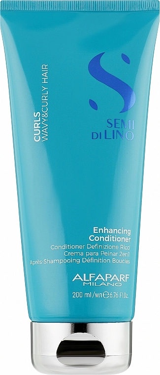 Alfaparf Кондиціонер для в'юнкого волосся Semi Di Lino Curls Enhancing Conditioner - фото N1