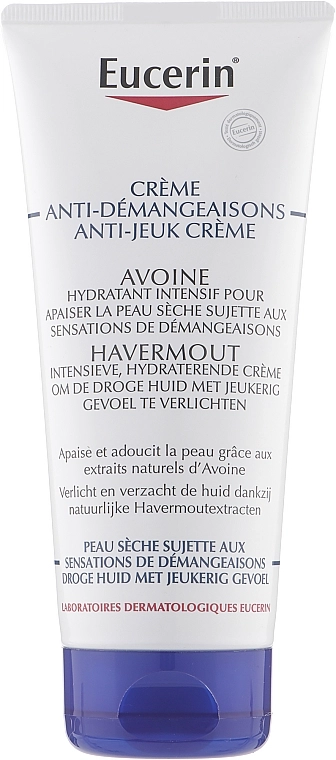 Eucerin Бальзам для тела Peau Seche Creme Anti Demangeaisons Havermout - фото N1