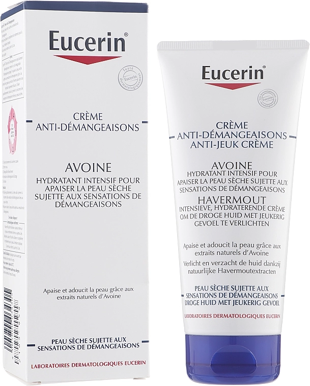 Eucerin Бальзам для тела Peau Seche Creme Anti Demangeaisons Havermout - фото N2