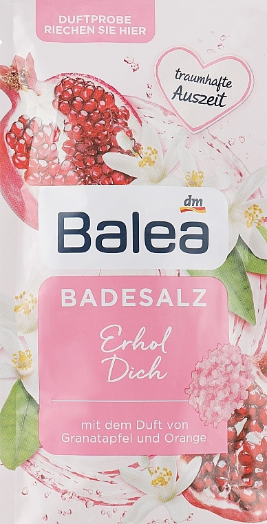 Balea Сіль для ванн "Релакс" Erhol Dich Bath Salt - фото N1