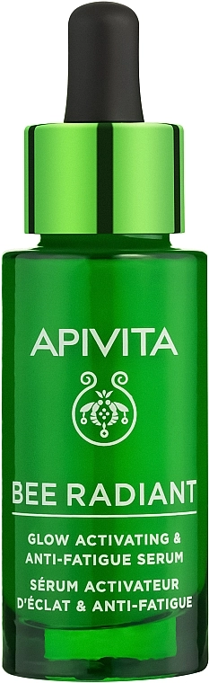 Apivita Осветляющая увлажняющая сыворотка против старения кожи Bee Radiant Glow Activating & Anti-Fatigue Serum - фото N1