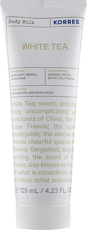 Korres Молочко для тіла Body Milk White Tea - фото N1