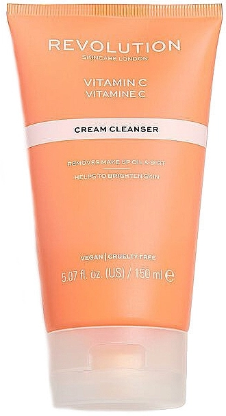 Revolution Skincare Освітлювальний очищувальний крем для обличчя з вітаміном С Brightening Cleansing Cream With Vitamin C - фото N1