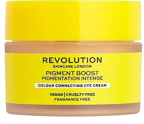 Revolution Skincare Коригувальний крем для шкіри навколо очей Pigment Boost Colour Correcting Eye Cream - фото N1