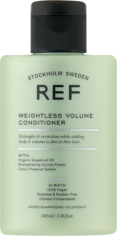 REF Кондиціонер для об'єму волосся, рН 3.5 Weightless Volume Conditioner (міні) - фото N1