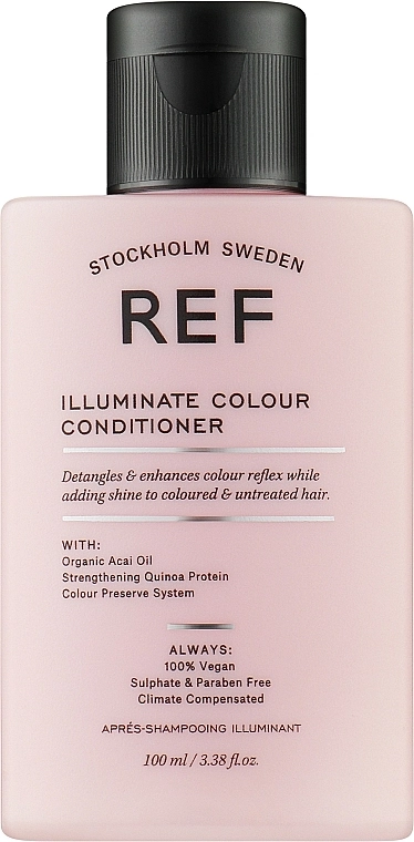 REF Кондиціонер для блиску фарбованого волосся рН 3.5 Illuminate Color Conditioner (міні) - фото N1