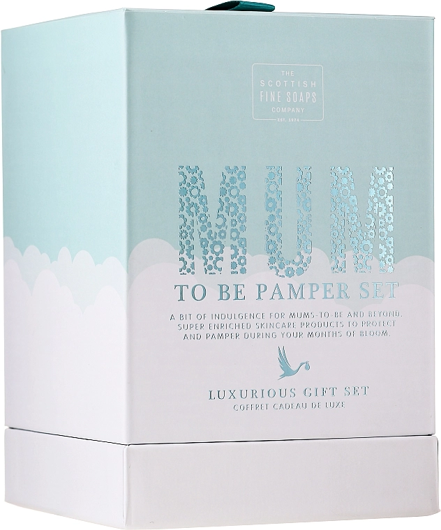 Scottish Fine Soaps Набір Mum To Be Pamper Gift Set (Shw/gel/75ml + bath/soak/75ml + butter/75ml +soap/40ml) - фото N1