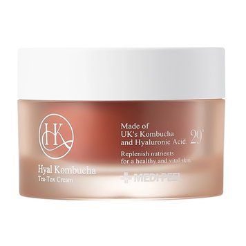 Увлажняющий крем-гель для лица с комбучей - Medi Peel Hyal Kombucha Tea-Tox Cream, 50 мл