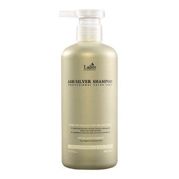 Шампунь увлажняющий оттеночный для светлых волос - Lador Ash Silver Shampoo, 300 мл