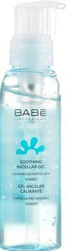 Міцелярний гель для делікатного та глибокого очищення Babe Laboratorios Soothing Micelar Gel Travel Size (міні), 90мл