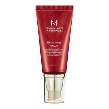 ВВ-крем з ідеальним покриттям - Missha M Perfect Cover BB Cream EX №21 SPF42 PA+++, 50 мл