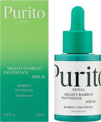 Сироватка з екстрактом бамбука та пантенолом - Purito Seoul Mighty Bamboo Panthenol Serum, 30 мл