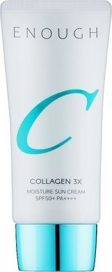 Солнцезащитный крем для лица с коллагеном - Enough Collagen 3X Moisture Sun Cream SPF50+ PA++++, 50 мл