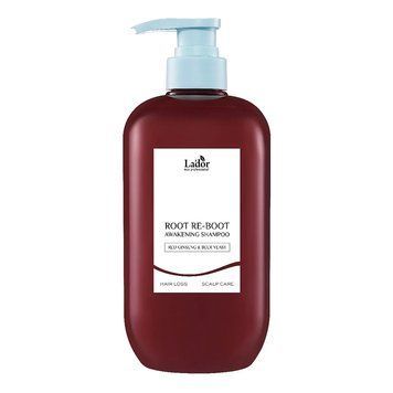 Шампунь для роста волос КРАСНЫЙ ЖЕНШЕНЬ И ПИВНЫЕ ДРОЖДЖИ - Lador Root Re-Boot Awakening Shampoo Red Ginseng&Beer Yeast, 800 мл
