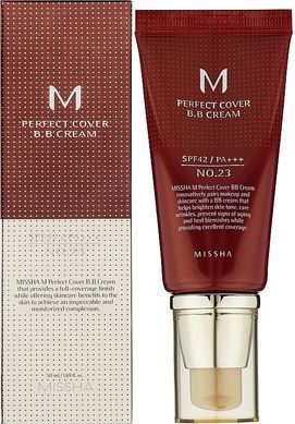 ВВ-крем з ідеальним покриттям - MISSHA M Perfect Cover BB Cream №23 SPF42 PA+++, 50 мл