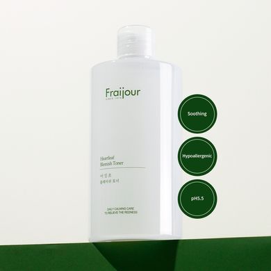 Тонер проти акне з екстрактом хауттюйнії - Fraijour Heartleaf Blemish Toner, 500 мл