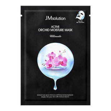 Тканевая маска с экстрактом орхидеи - JMSOLUTION Active Orchid Moisture Mask Ultimate, 1 шт
