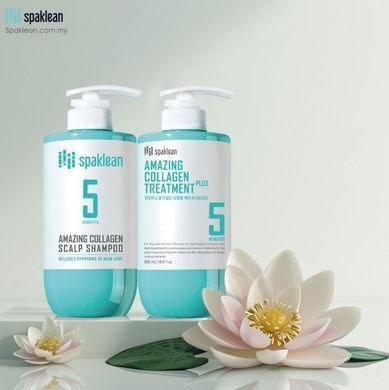 Бальзам для волос с коллагеном - SPAKLEAN Amazing Collagen Treatment Plus, 10 мл
