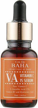 Сыворотка с витамином C для выравнивания тона Cos de Baha VA Vitamin C 15% Serum, 30мл