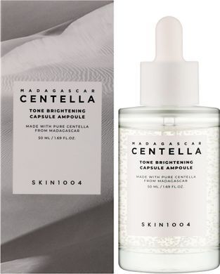 Осветляющая сыворотка против пигментации - SKIN1004 Madagascar Centella Tone Brightening Capsule Ampoule, 50 мл