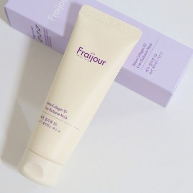 Зміцнююча нічна маска для обличчя з колагеном та ретинолом - Fraijour Retin-Collagen 3D Core Radiance Mask, 75 мл