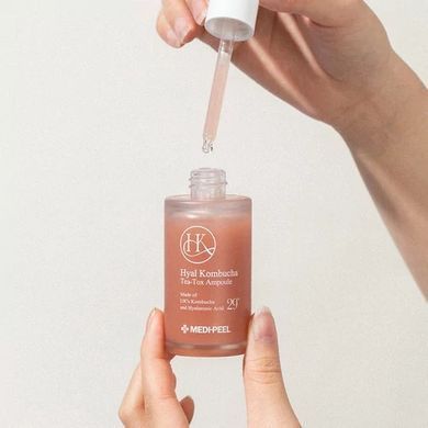 Зволожуюча сироватка з комбучею - Medi Peel Hyal Kombucha Tea-Tox Ampoule, 50 мл
