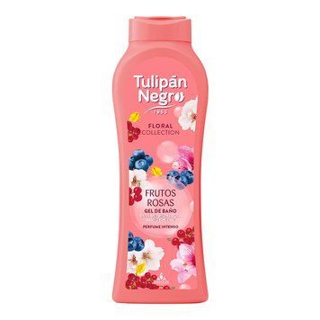 Гель для ванны и душа парфюмированный РОЗОВЫЕ ФРУКТЫ - TULIPAN NEGRO Pink Fruits Bath Gel, 650 мл