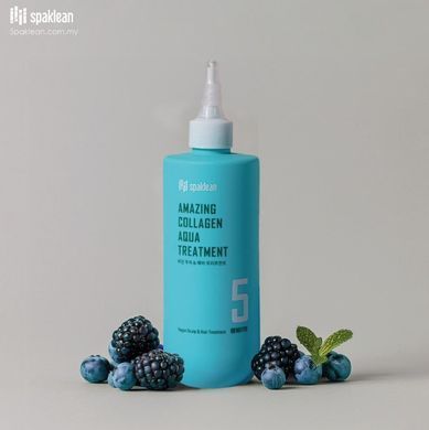 Бальзам-филлер для волос с коллагеном - SPAKLEAN Amazing Collagen Aqua Treatment, 300 мл