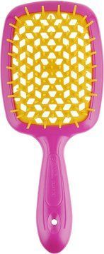 Расческа для волос Janeke Superbrush, розовый с желтым