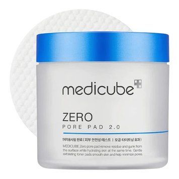 Пилинг пады для очищения и сужения пор - MEDICUBE Zero Pore Pad 2.0, 70 шт