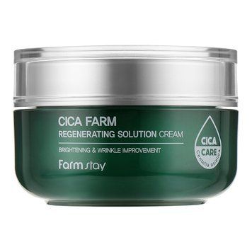 Відновлюючий крем з центеллою азійською - FarmStay Cica Farm Regenerating Solution Cream, 50 мл