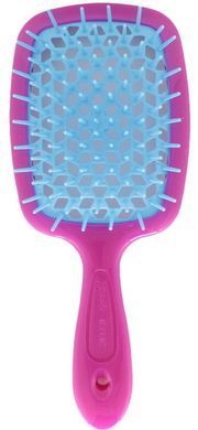 Расческа для волос Janeke Superbrush, малиновый с голубым