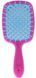Расческа для волос Janeke Superbrush, малиновый с голубым