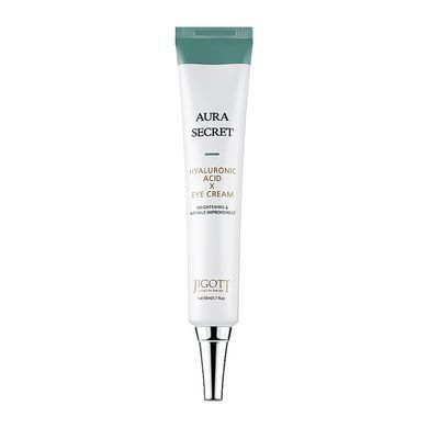 Крем для повік з гіалуроновою кислотою - Jigott Aura Secret Hyaluronic Acid Eye Cream, 50мл