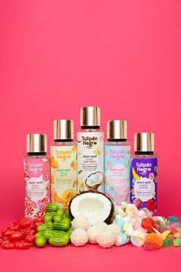 Мист для тела КЛУБНИЧНЫЙ КРЕМ - TULIPAN NEGRO Strawberry & Cream Body Mist, 250 мл
