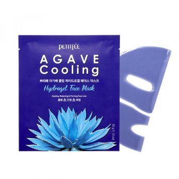 Гидрогелевая маска для лица АГАВА - PETITFEE Agave Cooling Hydrogel Face Mask, 1 шт