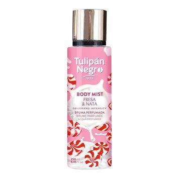 Мист для тела КЛУБНИЧНЫЙ КРЕМ - TULIPAN NEGRO Strawberry & Cream Body Mist, 250 мл