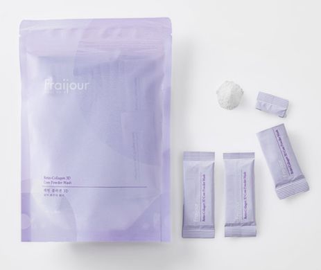М'яка ензимна пудра з колагеном та ретинолом - Fraijour Retin-Collagen 3D Core Powder Wash, 30x1 г