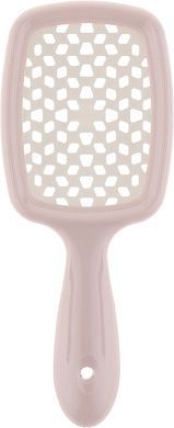 Расческа для волос Janeke Small Superbrush, пудровый с белым (Маленькая)