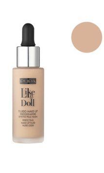 Жидкая тональная основа - Pupa Like a Doll Perfecting Make-up Fluid Nude Look, №020, 30 мл