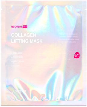 Гидрогелевая маска с коллагеном и PDRN - APOTHE Red Capsule Pro-Collagen Lifting Mask, 1 шт