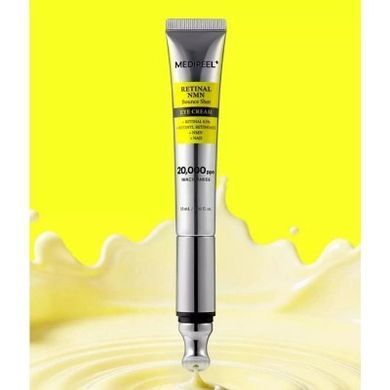 Крем под глаза с ретиналем омолаживающий с вибро-наконечником - Medi Peel Retinal NMN Bounce Shot Eye Cream, 15 мл