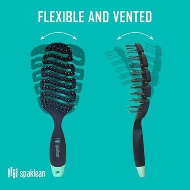 Массажная скелетная расческа для волос - SPAKLEAN Amazing Flex Brush