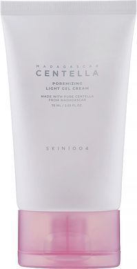 Крем-гель для звуження пор з центеллою та рожевою сіллю - SKIN1004 Madagascar Centella Poremizing Light Gel Cream, 75 мл