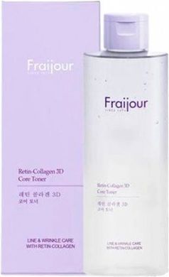 Підтягуючий тонер для обличчя з колагеном та ретиналем - Fraijour Retin-Collagen 3D Core Toner, 250 мл