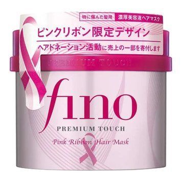 Маска для волос восстанавлиающая Пинк Рибон - FINO Premium Touch Pink Ribbon Hair Mask, 230 г