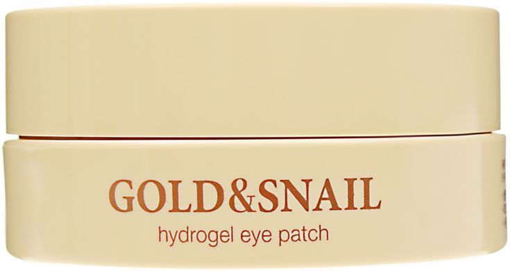 Гідрогелеві патчі для очей з золотом і равликом Petitfee & Gold & Snail Hydrogel Eye Patch 60 шт